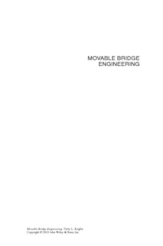 Movable Bridge Engineering