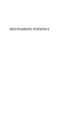 Multivariate Statistics: High-Dimensional and Large-Sample Approximations