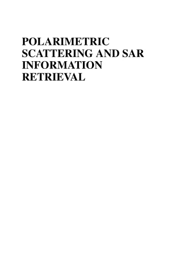 Polarimetric Scattering and SAR Information Retrieval