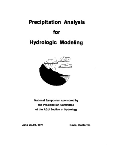 Precipitation Analysis for Hydrologic Modeling