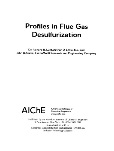 Profiles in Flue Gas Desulfurization