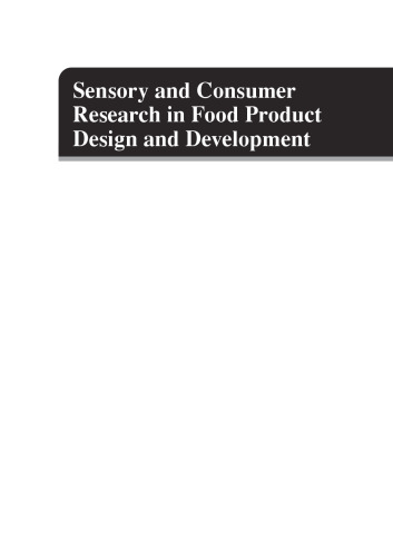 Sensory and Consumer Research in Food Product Design and Development, Second Edition