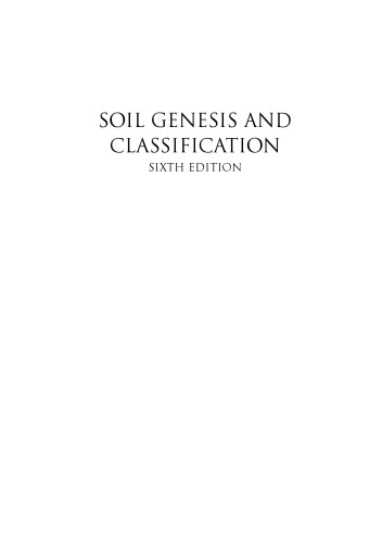 Soil Genesis and Classification, Sixth Edition