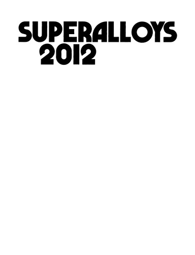 Superalloys 2012