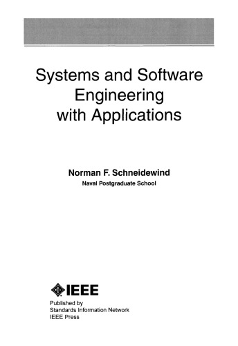 Systems and Software Engineering with Applications