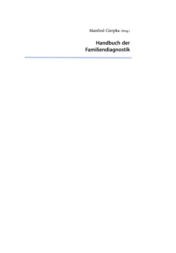 Handbuch der Familiendiagnostik