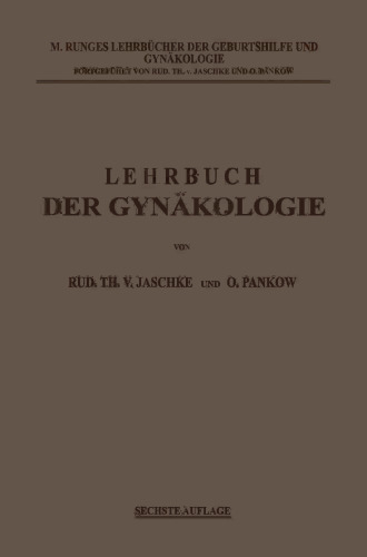 Lehrbuch der Gynäkologie