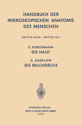 Haut und Sinnesorgane: Die Haut · Die Milchdrüse