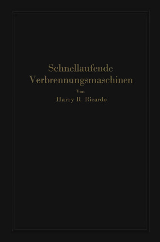 Schnellaufende Verbrennungsmaschinen