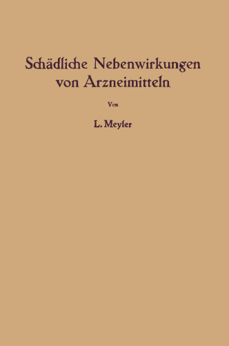 Schädliche Nebenwirkungen von Arzneimitteln