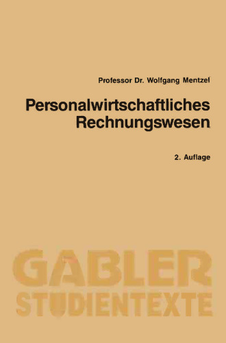 Personalwirtschaftliches Rechnungswesen