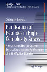 Purification of Peptides in High-Complexity Arrays: A New Method for the Specific Surface Exchange and Purification of Entire Peptide Libraries