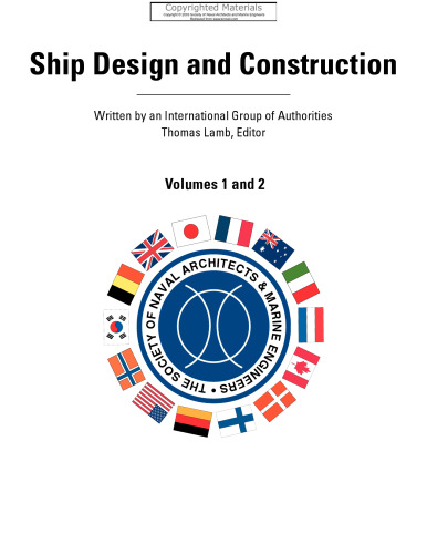 Ship Design and Construction, Volumes 1-2