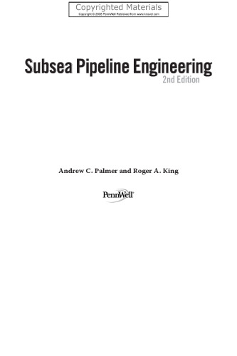 Subsea Pipeline Engineering