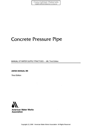 Concrete Pressure Pipe