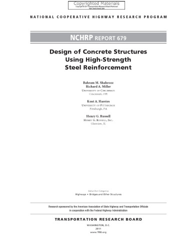 Design of Concrete Structures Using High-Strength Steel Reinforcement: