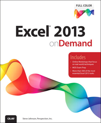 Excel 2013 on demand