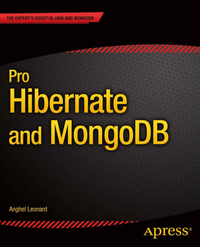 Pro Hibernate and MongoDB