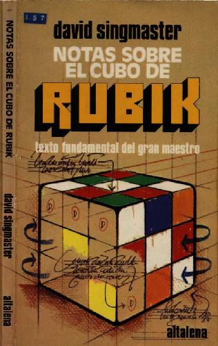 Notas sobre el Cubo de Rubik