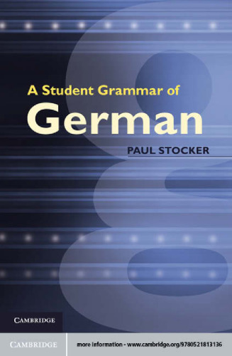 A Student Grammar of German