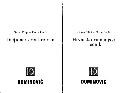 Hrvatsko-rumunjski rječnik