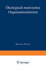 Ökologisch motiviertes Organisationslernen