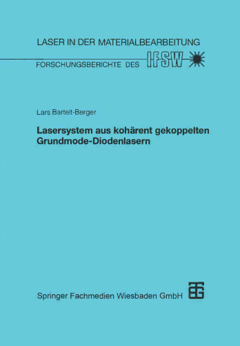 Lasersystem aus kohärent gekoppelten Grundmode-Diodenlasern