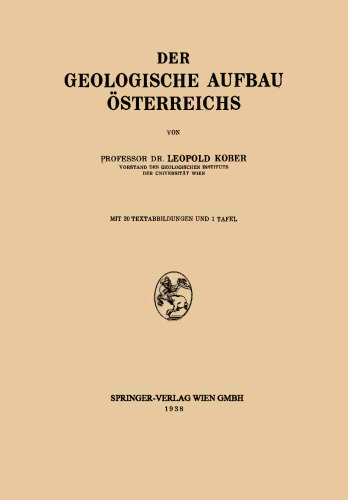 Der geologische Aufbau Österreichs