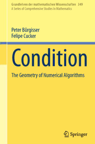 Condition: The Geometry of Numerical Algorithms