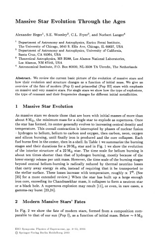 From Twilight to Highlight: The Physics of Supernovae: Proceedings of the ESO/MPA/MPE Workshop Held at Garching, Germany, 29-31 Juli 2002