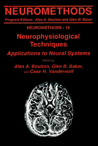 Neurophysiological Techniques: Applications to Neural Systems