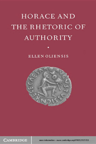 Horace and the Rhetoric of Authority