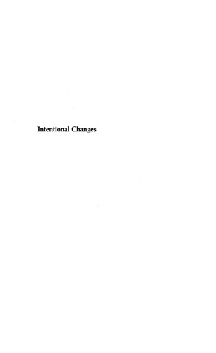 Intentional Changes: A Fresh Approach to Helping People Change