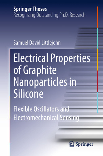 Electrical Properties of Graphite Nanoparticles in Silicone: Flexible Oscillators and Electromechanical Sensing