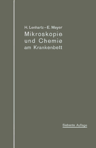 Mikroskopie und Chemie am Krankenbett