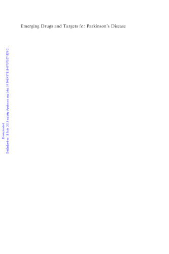 Emerging drugs and targets for Parkinson's disease