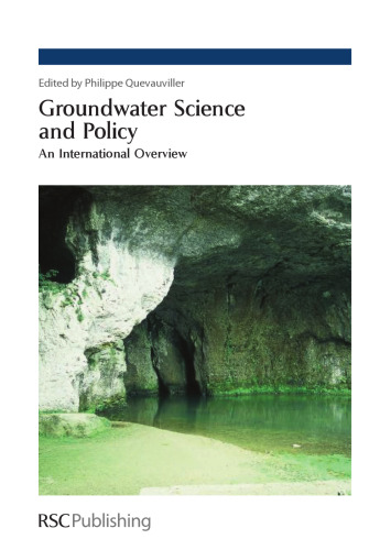 Groundwater science and policy : an international overview