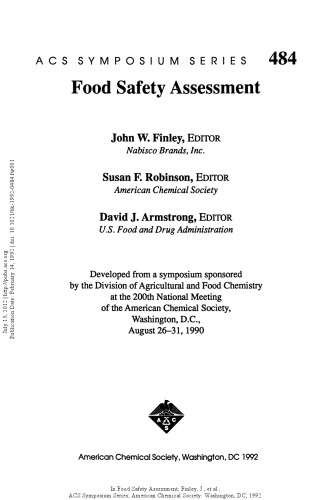 Food Safety Assessment