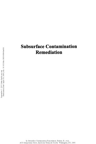 Subsurface Contamination Remediation. Accomplishments of the Environmental Management Science Program