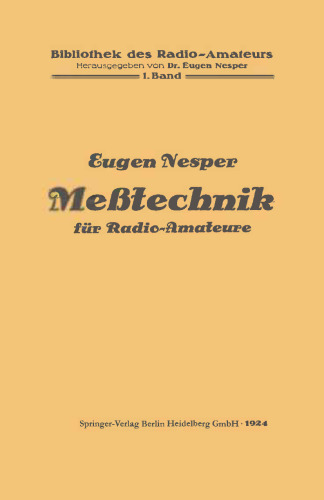 Meßtechnik für Radio-Amateure