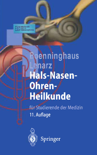 Hals-Nasen-Ohren-Heilkunde: für Studierende der Medizin