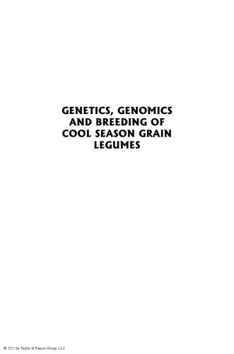 Genetics, genomics and breeding of cool season grain legumes