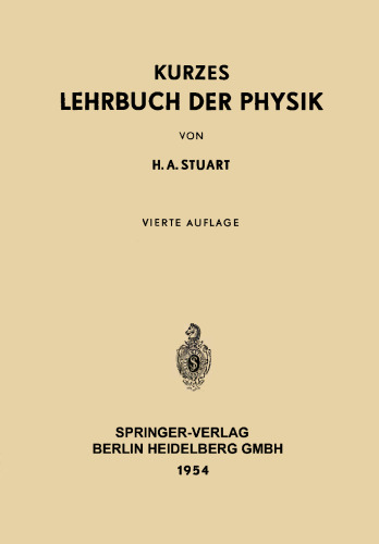 Kurzes Lehrbuch der Physik