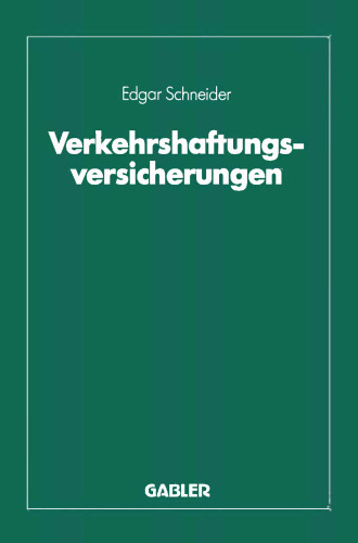 Verkehrshaftungsversicherungen