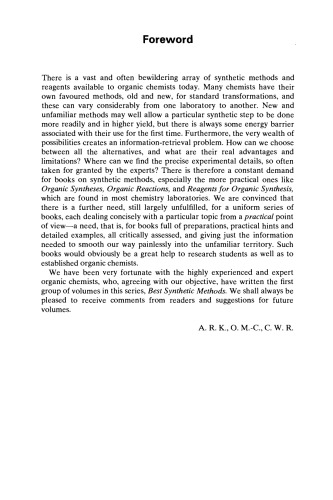 Organomagnesium Methods in Organic Synthesis