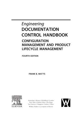 Engineering Documentation Control Handbook. Configuration Management and Product Lifecycle Management