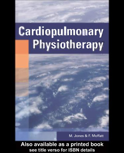 Cardiopulmonary physiotherapy