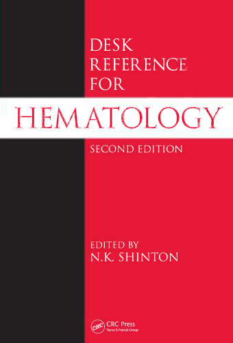 Desk reference for hematology