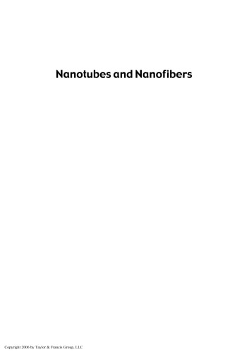 Nanotubes and nanofibers