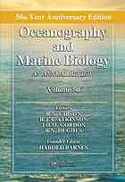 Oceanography and marine biology.: Volume 50 an annual review